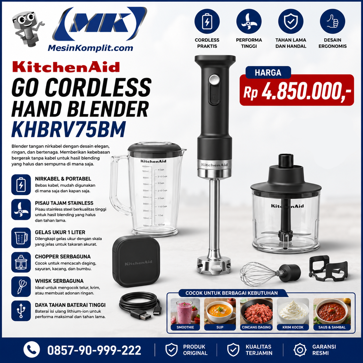 Corldless Blender Kitchen...